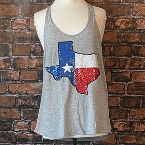 Sequin Texas Tank